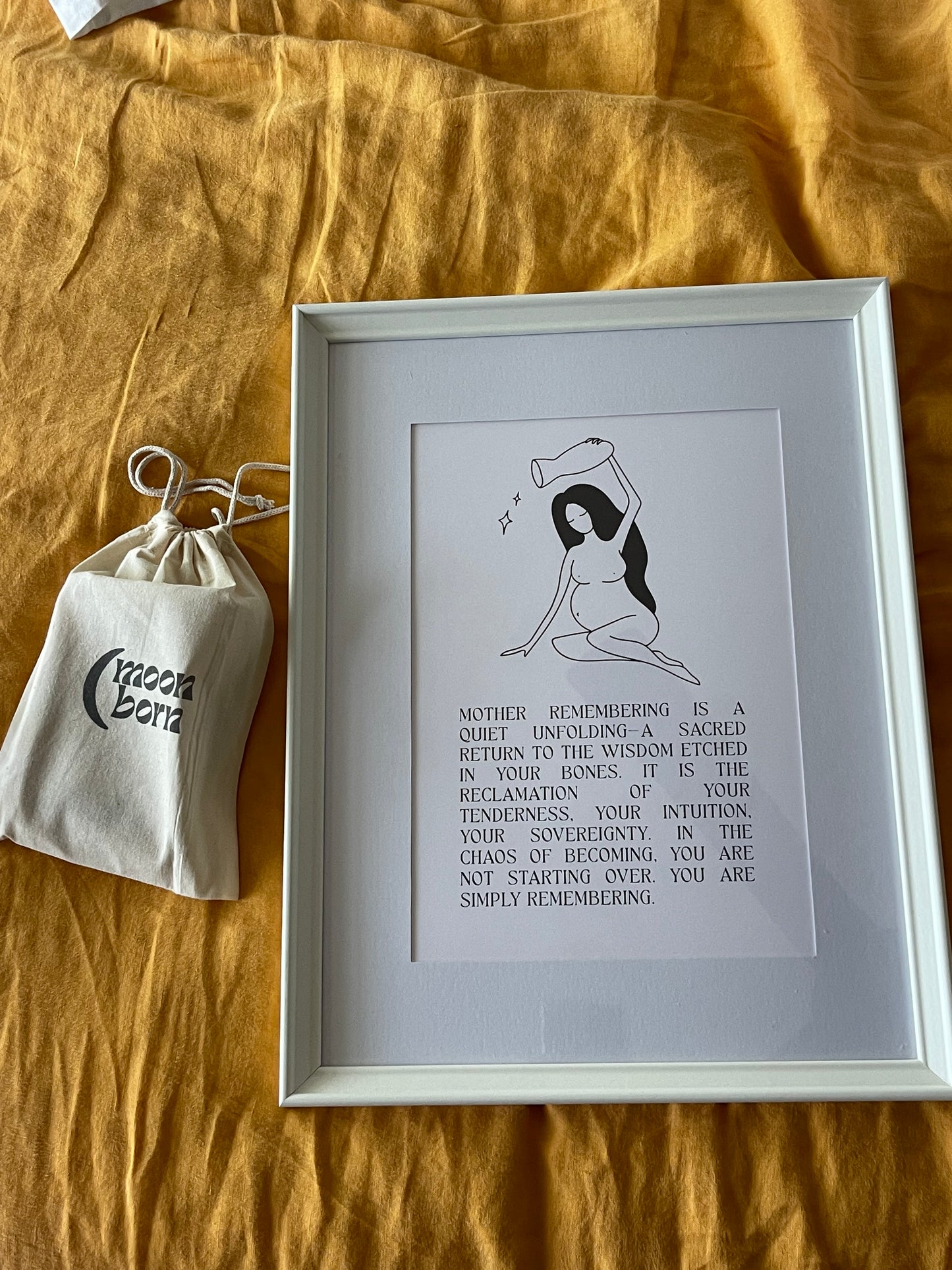 ‘MOTHER REMEMBERING’ A4 Print
